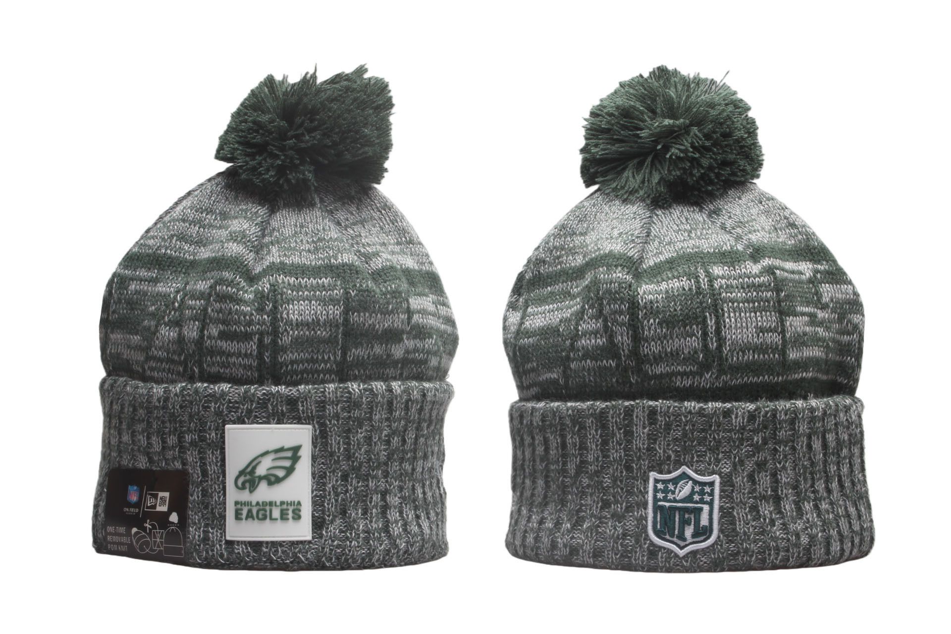 2025 NFL Philadelphia Eagles Hat beanie style 012->->Sports Caps